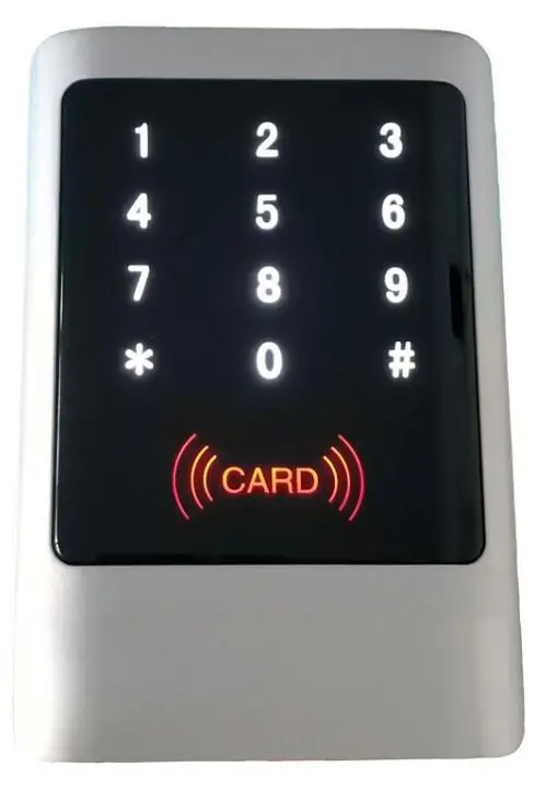 RFID ID металлический считыватель с сенсорной клавиатурой водонепроницаемый IP66 и