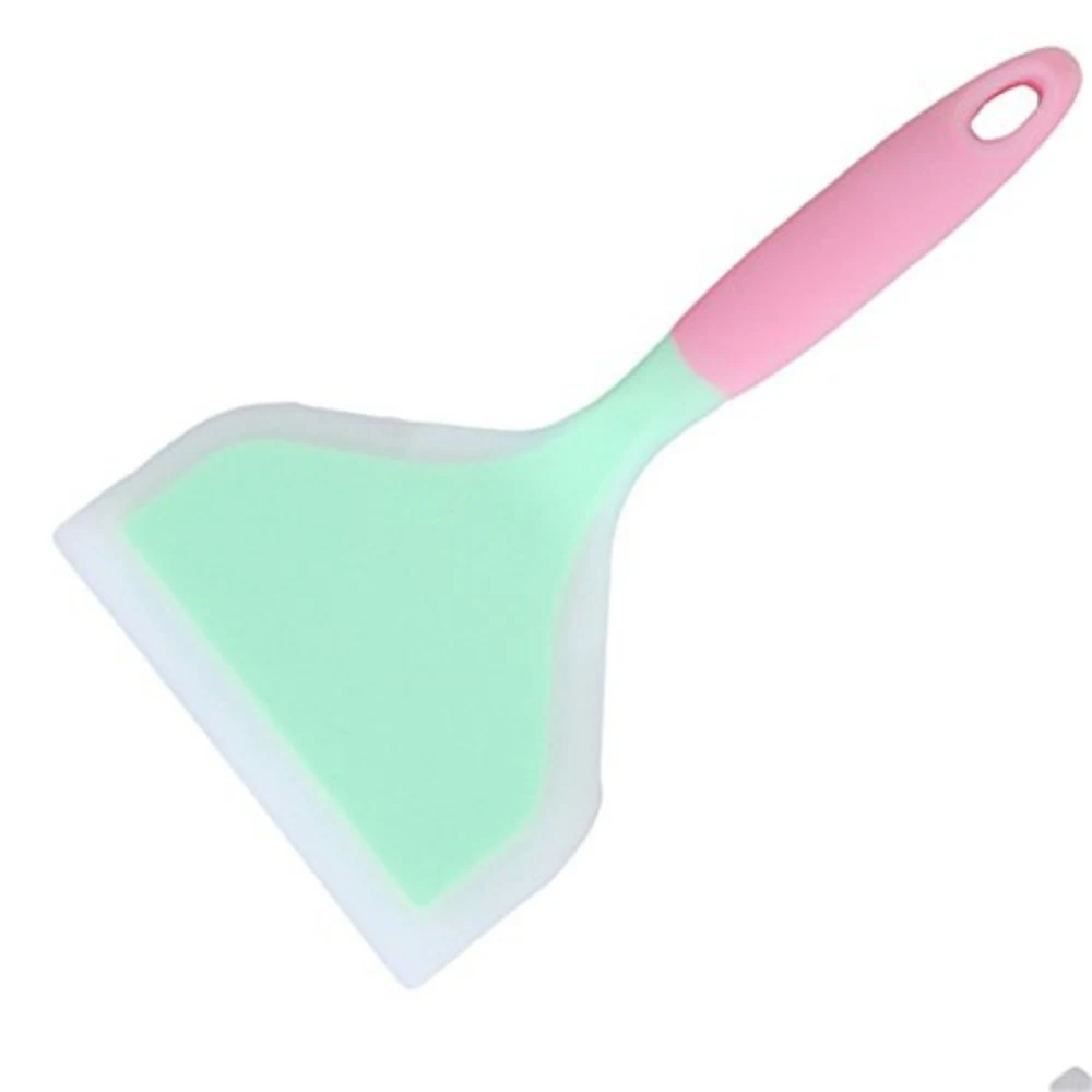 

Silicone Spatulas Beef Meat Egg Kitchen Scraper Wide Pizza Shovel Non-stick Turners Food Lifters Home Cooking Utensils