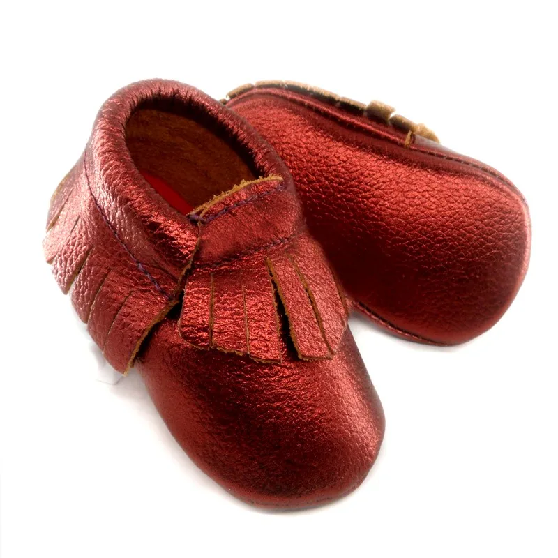 Блеск и розовые туфли из натуральной кожи детские Мокасины Мягкие розовое золото детская обувь для девочек, для тех, кто только начинает