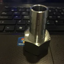 Шестигранный ниппель из нержавеющей стали-3/" NPT x 20 мм Барб, SS304, пивоваренное оборудование, фитинг насоса