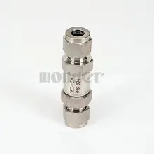 Подходит 8 мм OD труба 304 нержавеющая сталь односторонний обратный клапан обратный в линии клапан сжатия