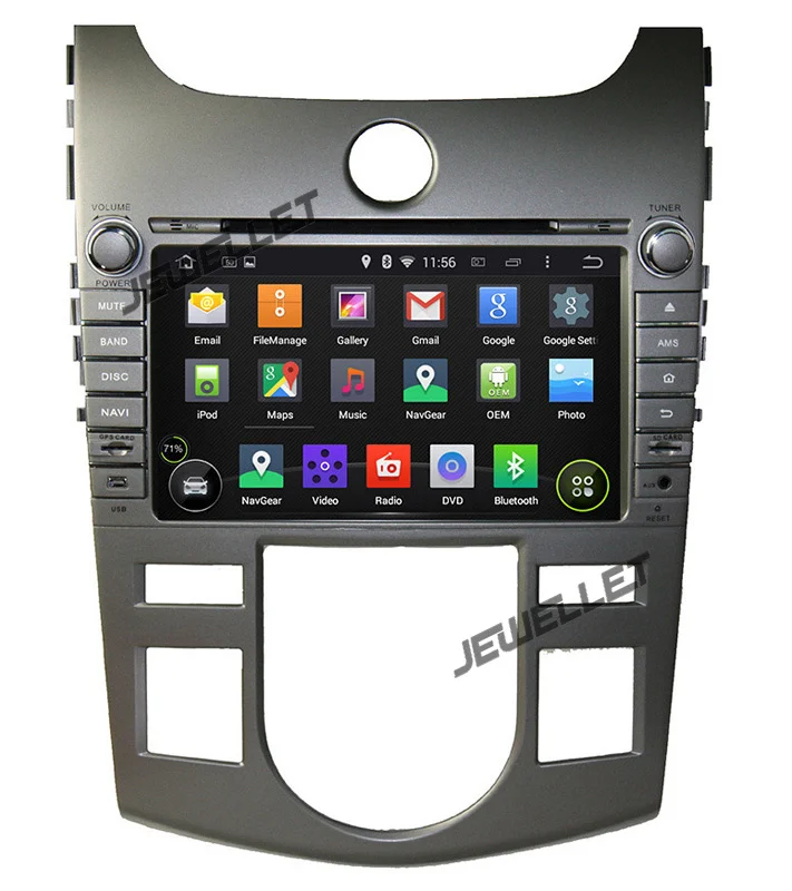 Sale Quad core 1024*600 HD screen Android 9.0 Car DVD GPS radio Navigation for Naza Kia Forte Cerato 2009-2013 with 4G/Wifi DVR OBD 13