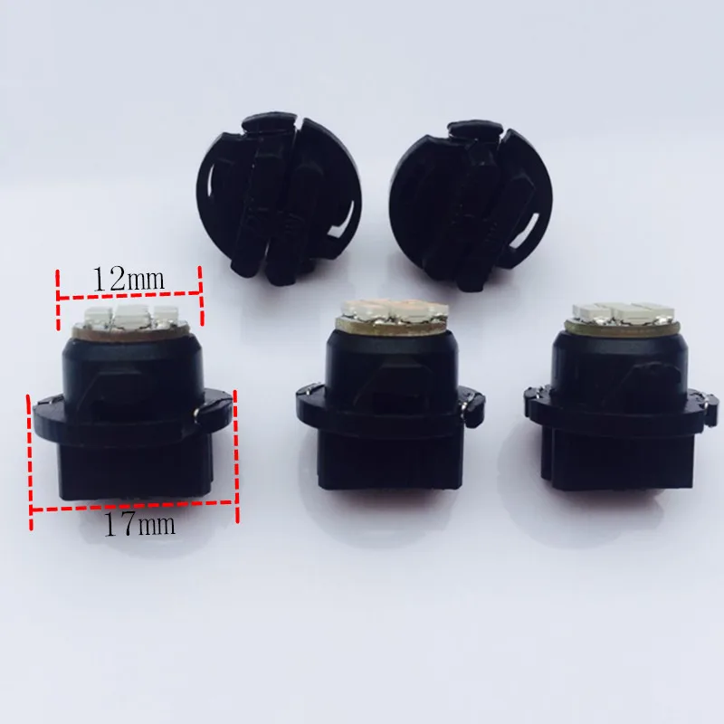 10 шт. чип для автомобиля T10 T6.5 8SMD 1206 Светодиодная панель приборной панели
