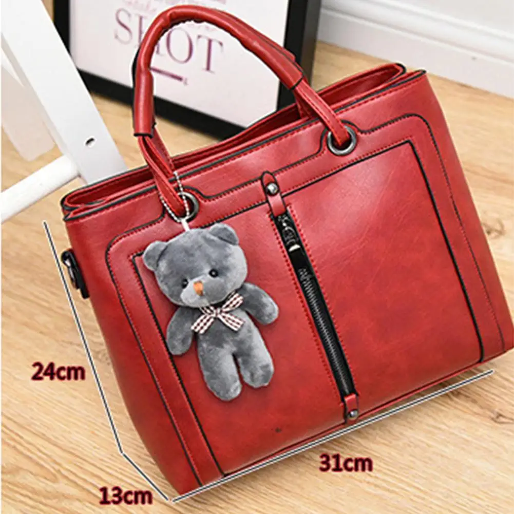 PinShang Mulheres Cor Sólida Zipper bolsas de