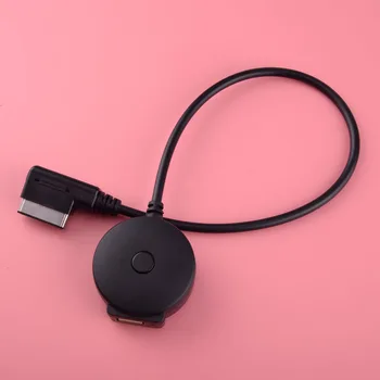 

DWCX Car Bluetooth MMI Music Adapter Radio Media AUX Cable Interface USB MP3 Fit for Mercedes-Benz