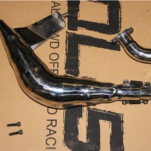 QL гоночная сталь ручной работы Мелодия выхлопной трубы разрывная труба для LOSI 5IVE-T