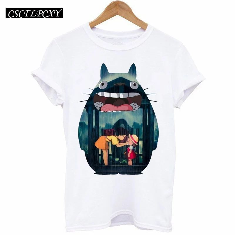 Fashion-2016-Slim-T-shirt-Women-Summer-Tops-Cartoon-Neighbor-Totoro-Print-T-Shirt-Plus-Size.jpg_640x640 (3)