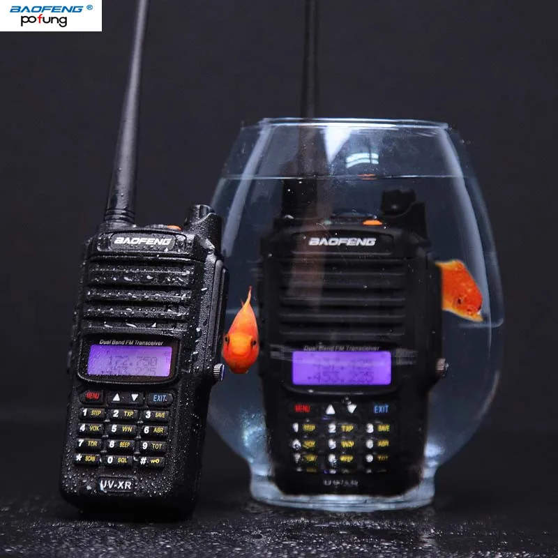 Baofeng UV-XR 10 Вт радио двухдиапазонный cb радио IP67 Водонепроницаемый Мощный Walkie Talkie 10 км дальность двухстороннее радио для охоты