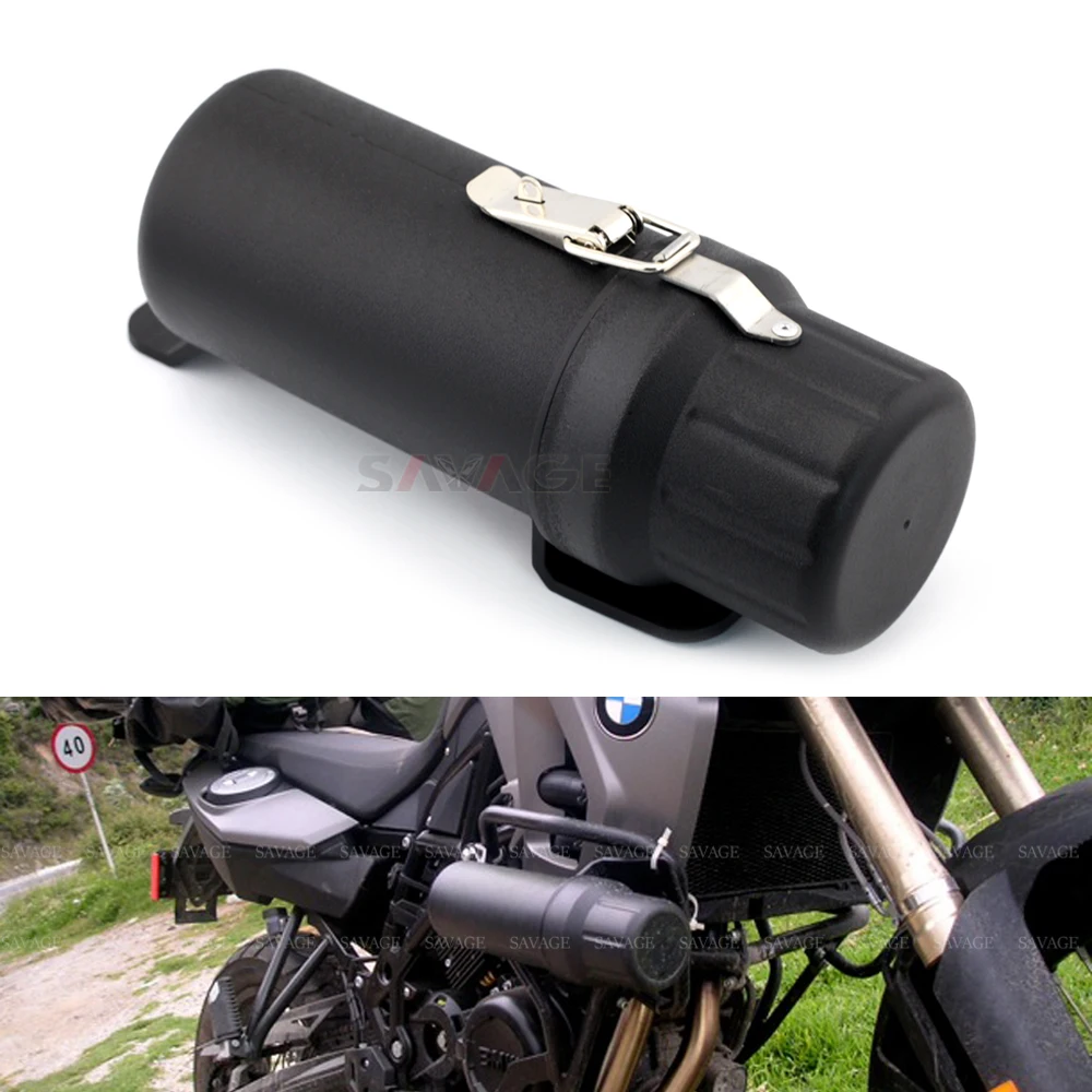 

Universal Motorcycle Accessories Waterproof 4 1/4" Tool Tube Gloves Raincoat Storage Box Repair Box for BMW for Honda for YAMAHA