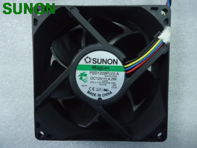 Вентилятор охлаждения для сервера Sunon 4 провода ШИМ 90x90x32 мм | Компьютеры и офис