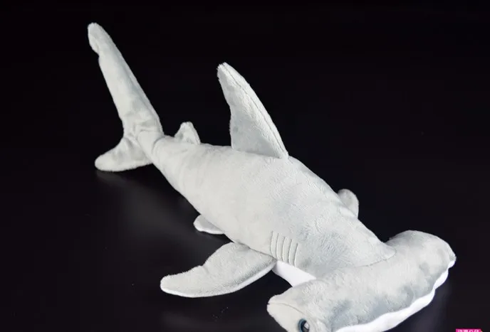 

Free shipping 36 cm Hammerhead Shark stuffed Plush Toys Simulated Grey Shark Dolls For Children gift