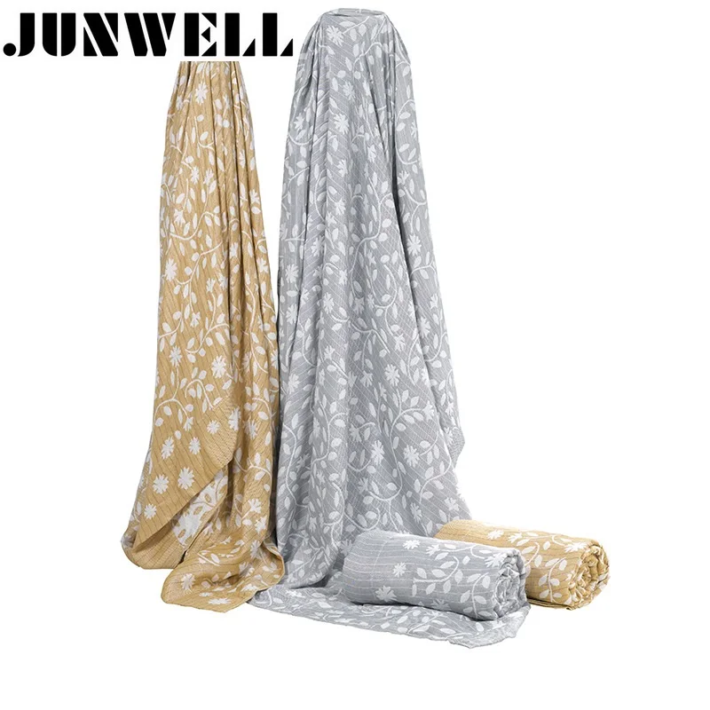 JUNWELL 100% бамбуковое волокно одеяло 150X200CM кровать диван путешествия дышащий муслин