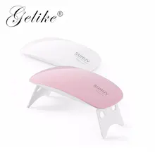 Like Мини светодиодный УФ-лампа Dyer Гель-лак сушка ногтей USB зарядка портативный источник питания Радужная лампа для ногтей