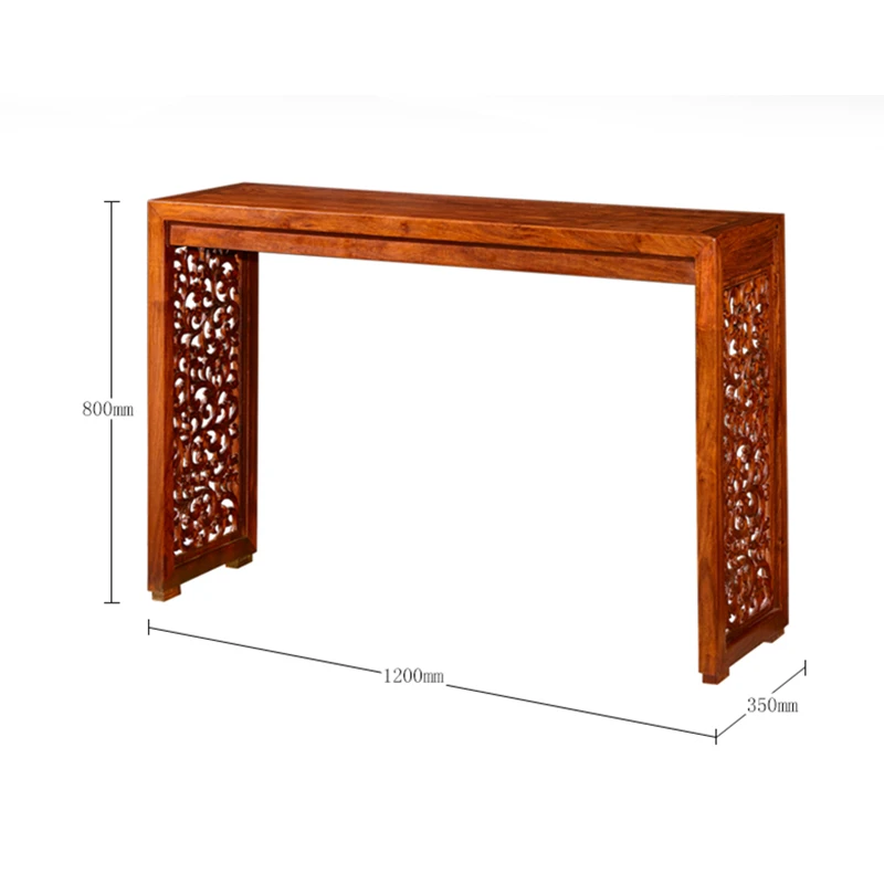 Коричневый Muebles de sala Современная шикарная гостиная консоль meuble конец стол haute consolle bijzettafeltje витрина деревянная мебель - Цвет: Коричневый