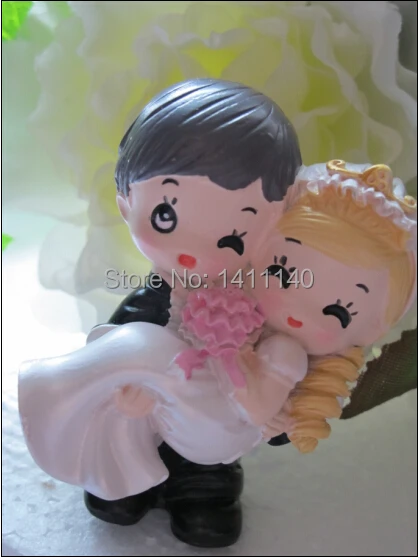 Свадебный торт невесты и жениха топперы Пара Статуэтка для украшения свадебного торта