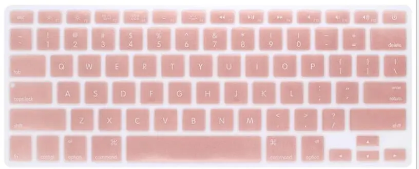 Силиконовый чехол для клавиатуры мембрана силиконовая форма Macbook 13/15/17 дюймов