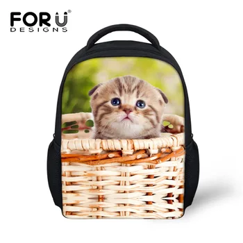 

2016 Mini Pet Cat Kindergarten Kids Backpack Colorful Child School Bags Children Backpacks Mini Bag Sac Enfant Mochila Infantil