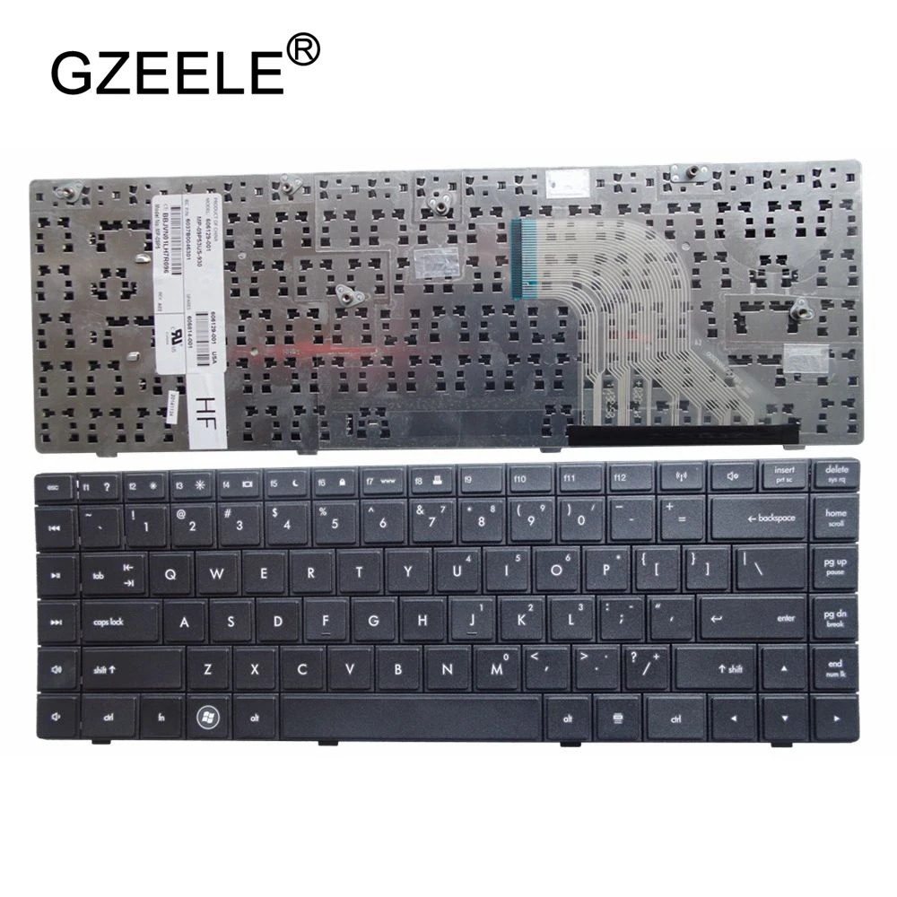 

Клавиатура GZEELE для ноутбука HP COMPAQ, клавиатура 605814-DW1 606129-DW1 606129-B31 15,6 дюйма