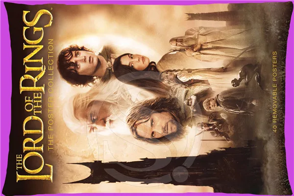 

New arrive High Quality The Lord of the Rings Rectangle Pillowcases zipper Custom Pillow Case SQ00729-@H0793