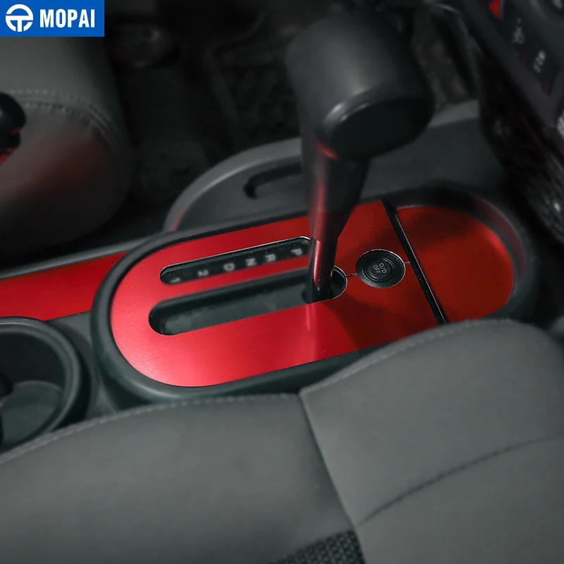 Наклейки MOPAI для внутренней отделки автомобиля Jeep Wrangler JK 2007 2010|jeep wrangler interior trim|jeep