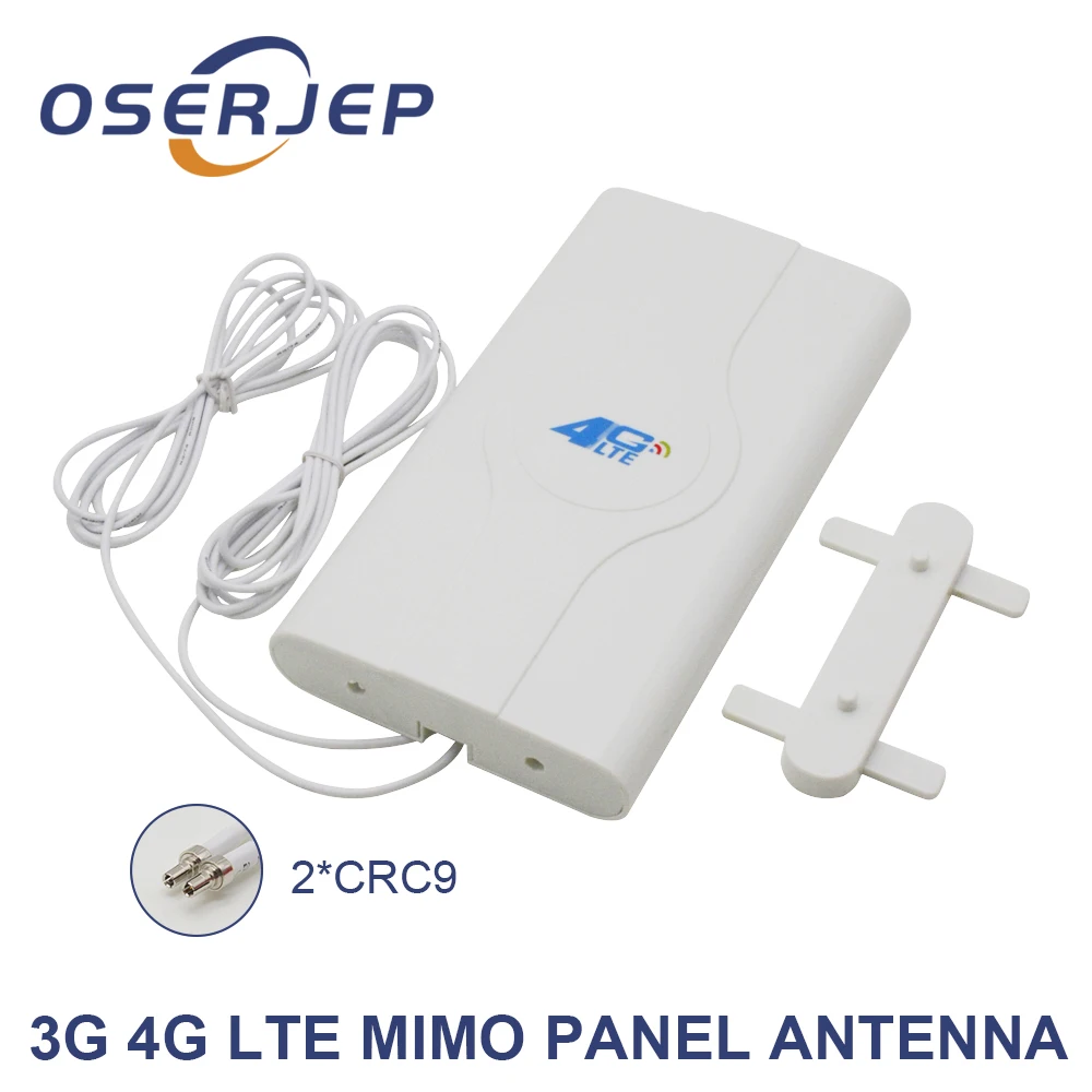 700 ~ 2600 МГц 88 дБи 3g 4g Lte Антенна мобильная антенна 2x Crc9 Штекерный разъем панельная
