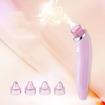 

USB Rechargeable Pores Vacuum Electric Face Pore Cleaner Blackhead Remover Acne Suction Facial Skin Care Cleaning Tool