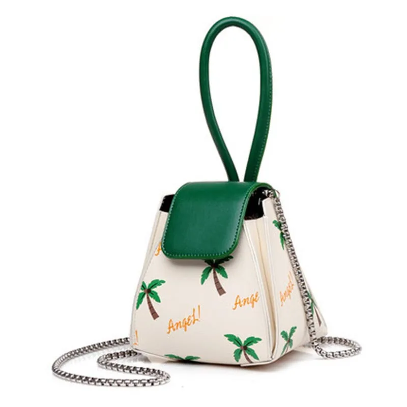 

2018 Fashion Women Handbag Mini Small Shoulder Bag Clear Fresh Chain Crossbody Girls Cute Bag Brand Design Female Handbags