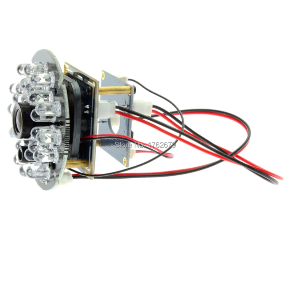 12 мм объектив 5MP 2592x1944 ночное видение веб-камера UVC плата CMOS OV5640 24 шт ИК LED