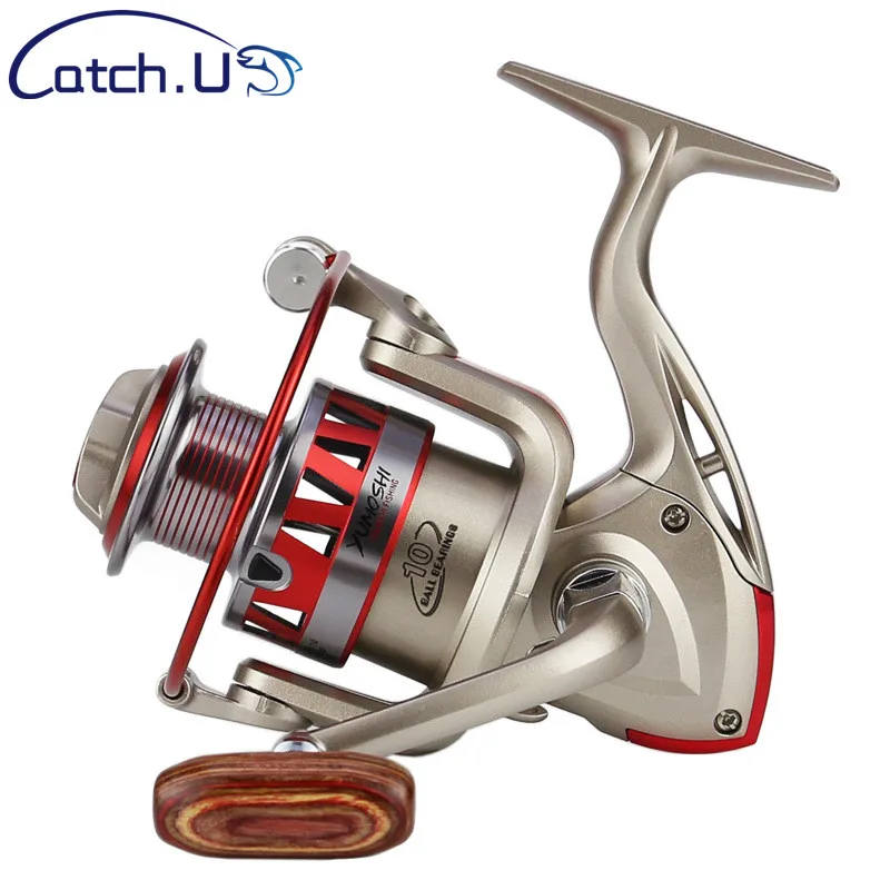 Catch.U Reels Spinning 10 Ball Bearing 4000 Series Spinning Reel Metal