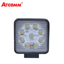 ATcomm Car LED Trabalho Extra de Luz Auto Lâmpada 12 V 24 V 6000 K 48 W 4880Lm Carro DRL Luz Para Offroad Truck SUV ATV Condução Local Inundação