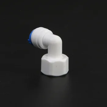 

5pcs 3/8" OD 1/2" BSP Male Elbow Quick Connector RO Water Purifier Reverse Osmosis Aquarium System Connector Fitting