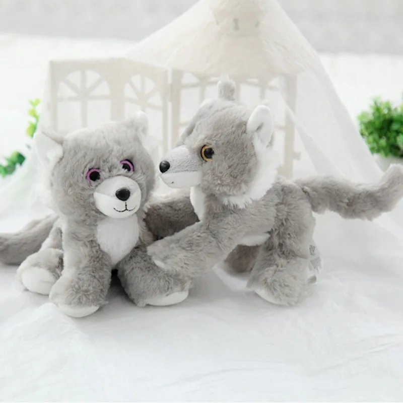 Discount!! Cute little doll Wolf husky Plush toys Dolls & Stuffed Toys