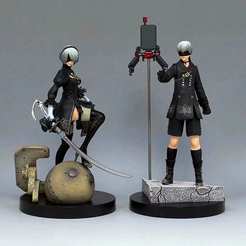 15 см NieR Automata YoRHa 2B Тип 9S подвижные суставы аниме фигурка куклы игрушки ПВХ