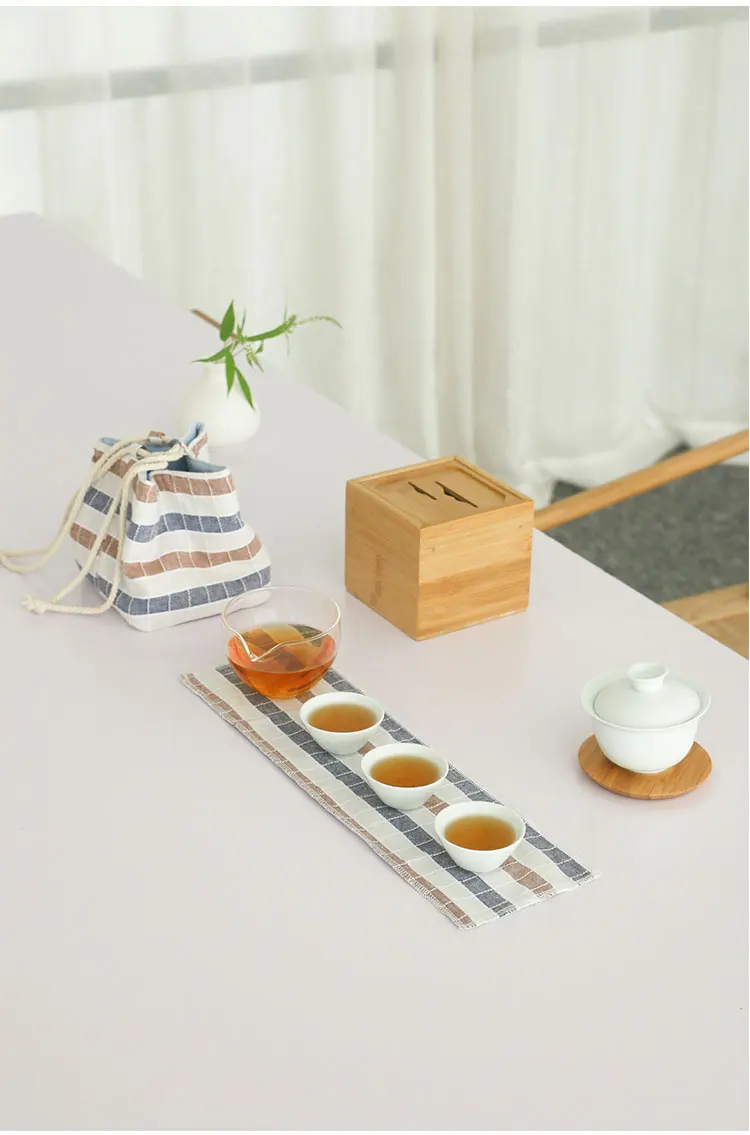 TANGPIN керамический гайвань Чайные Чашки Керамический Китайский чайник Портативный дорожный чайный сервиз