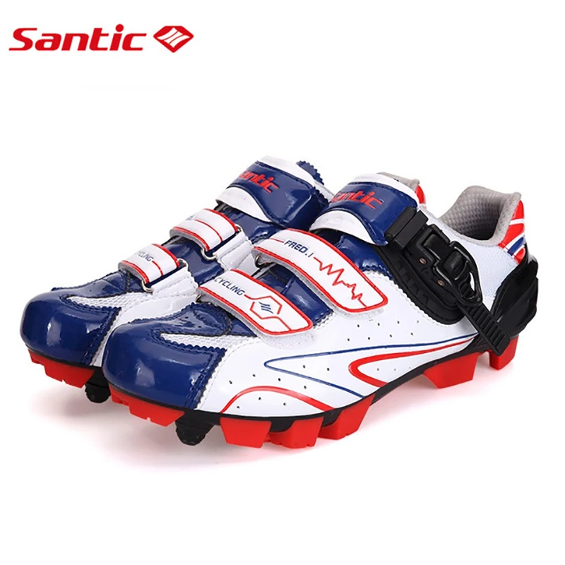 

Santic Cycling Shoes Zapatillas MTB Hombre Ciclismo Bicycle Sports Shoes Cleated Shoes Zapatos Mens Chaussure vtt S12014W