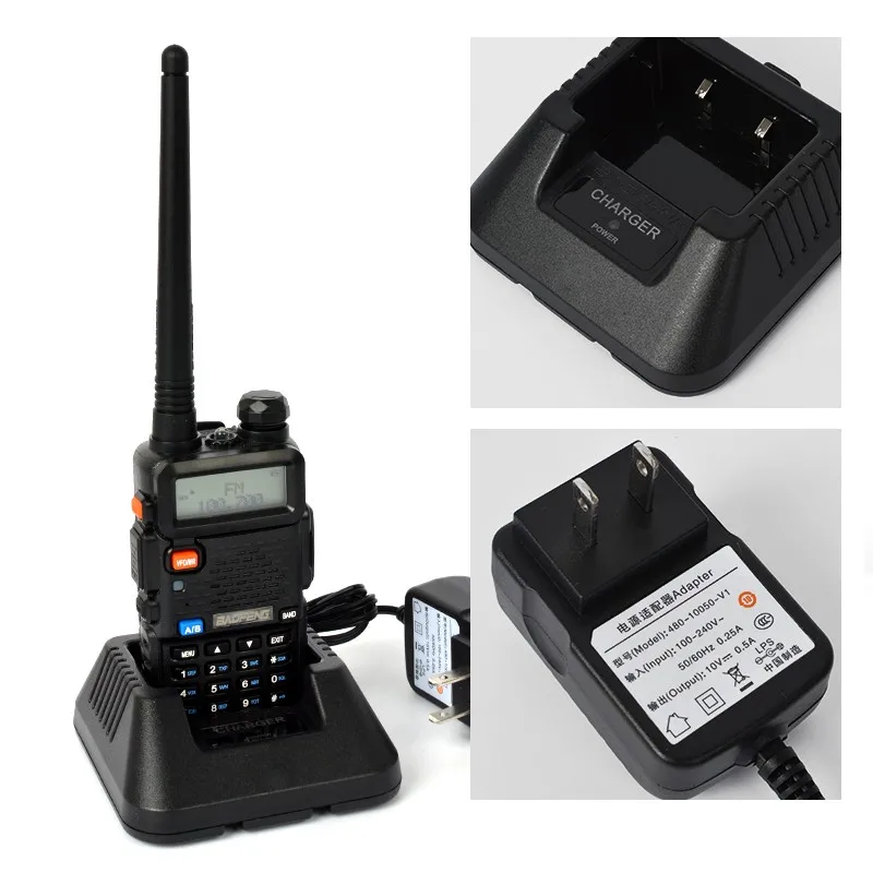 FM Baofeng UV-5R рация 2 двухстороннее радио двухдиапазонный Vhf Uhf uv 5r Baofeng для Push-To-Talk CB радиостанции HF Tr