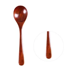 

10Pcs Honey Sugar Practical Scoop Cooking Tool Coffee & Tea Spoon Long Handle Ladle Kitchen Supply Dessert Soup Wood Spoon LY423