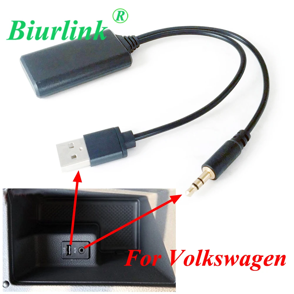 Biurlink Универсальный AUX USB интерфейс беспроводной аудио вход Bluetooth модуль Aux кабель
