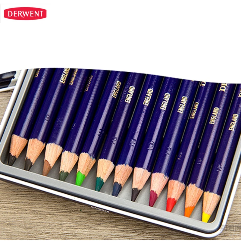 36 шт./компл. карандашей Inktense 36 карандаши Олово набор растворимые в воде карандаш для рисования rotulador