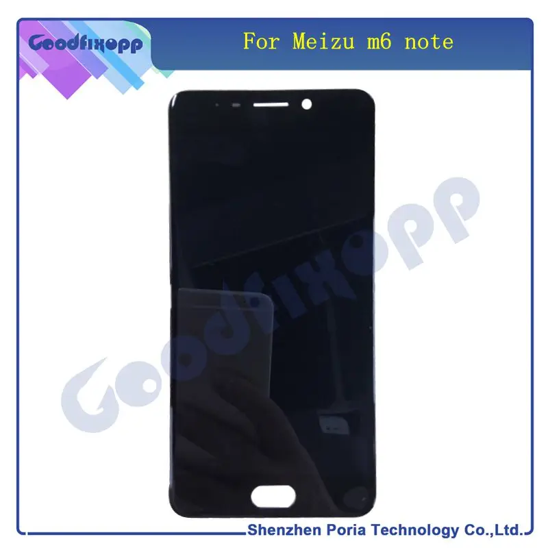 Для Meizu M6 Note сенсорный экран дигитайзер + ЖК-дисплей для 6 5 &quotмобильный телефон