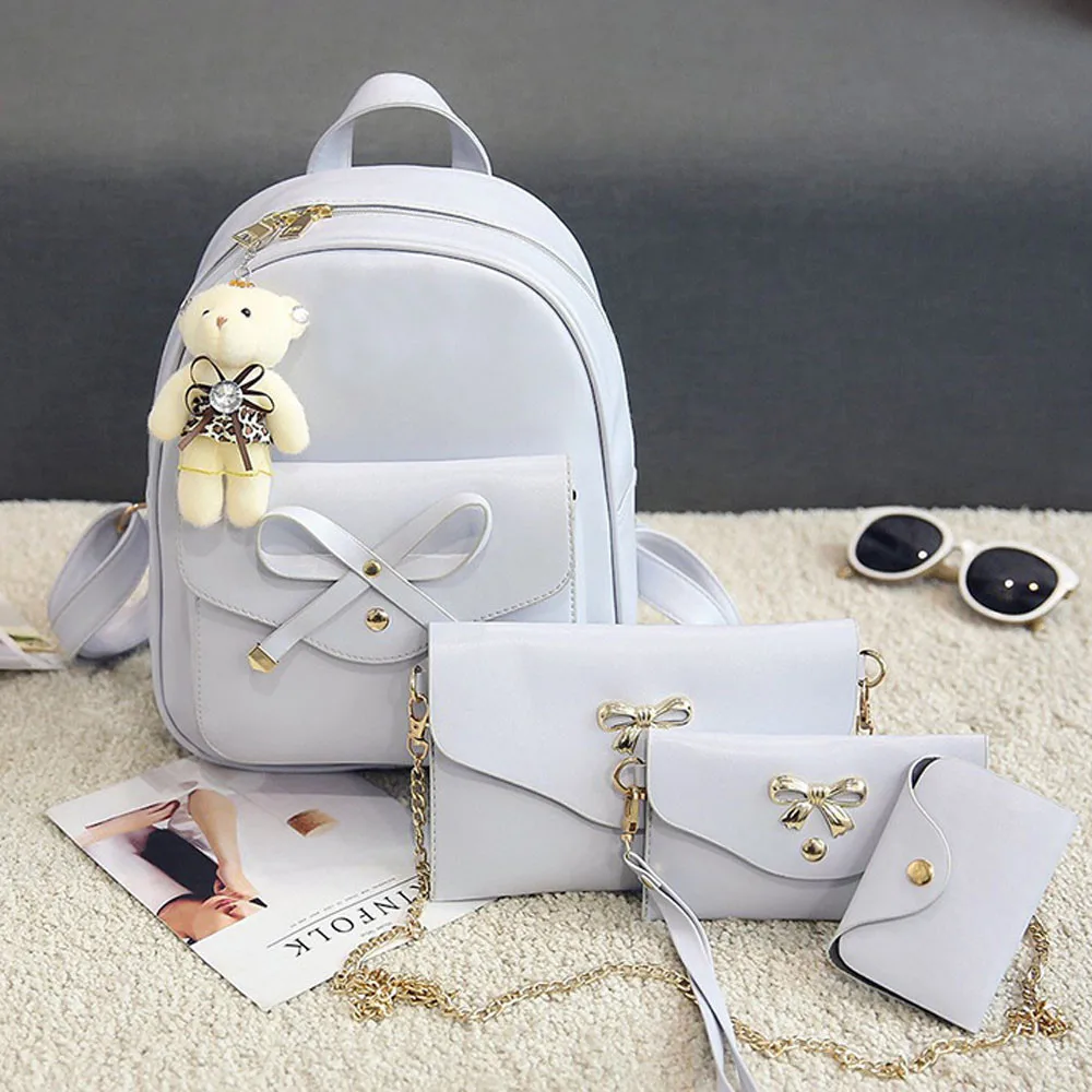 

Womens Bags Four Sets Handbag Shoulder Tote Crossbody taschen women bolsa masculina sac femme borsa donna torebki damskie