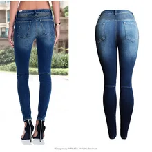 Высокое качество Лето Локомотив Женская одежда Джинсы с дырками и узкие с эластичным поясом Карандаш джинсы синие облегающие хлопчатобумажные джинсы 8008