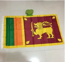 Бесплатная доставка флаг Шри Ланки xvggdg 90x150 см 3x5 футов
