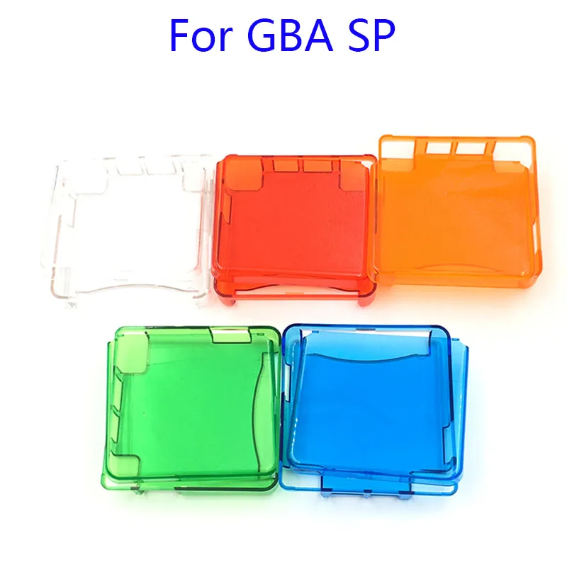 クリア保護カバーケースシェルハウジングゲームボーイアドバンスsp Gba Spゲームコンソールクリスタルカバーケース Gameboy Advance Sp Housing Gameboy Advance Housinggba Housing Aliexpress