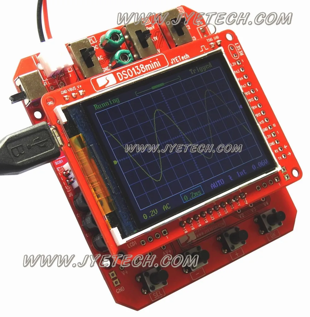 2018 Новый DSO138 Мини цифровой осциллограф DIY Kit SMD части логического анализатора