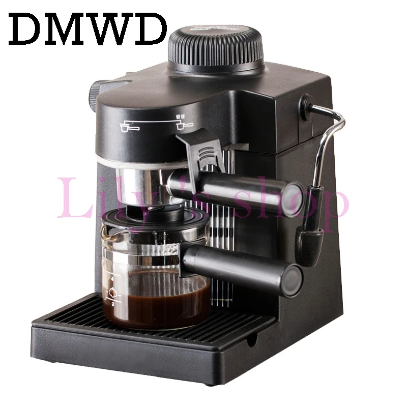 DMWD Semi-Automatic Espresso coffer maker Steam Type milk foam Bubble instant heating coffee machine Commercial/Household 5bar DMWD Semi-Automatic Espresso coffer maker Steam Type milk foam Bubble instant heating coffee machine Commercial/Household 5bar
