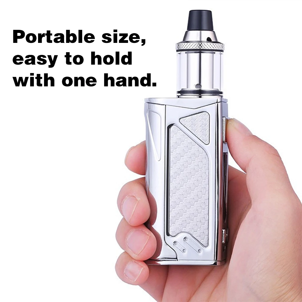 DOTENT 100W Electronic Cigarette Starter Kit 2200mAh Built-in Battery 3.5ml Tank 0.3ohm Atomizer 510 Thread Top Air Intake Vape DOTENT 100W Electronic Cigarette Starter Kit 2200mAh Built-in Battery 3.5ml Tank 0.3ohm Atomizer 510 Thread Top Air Intake Vape