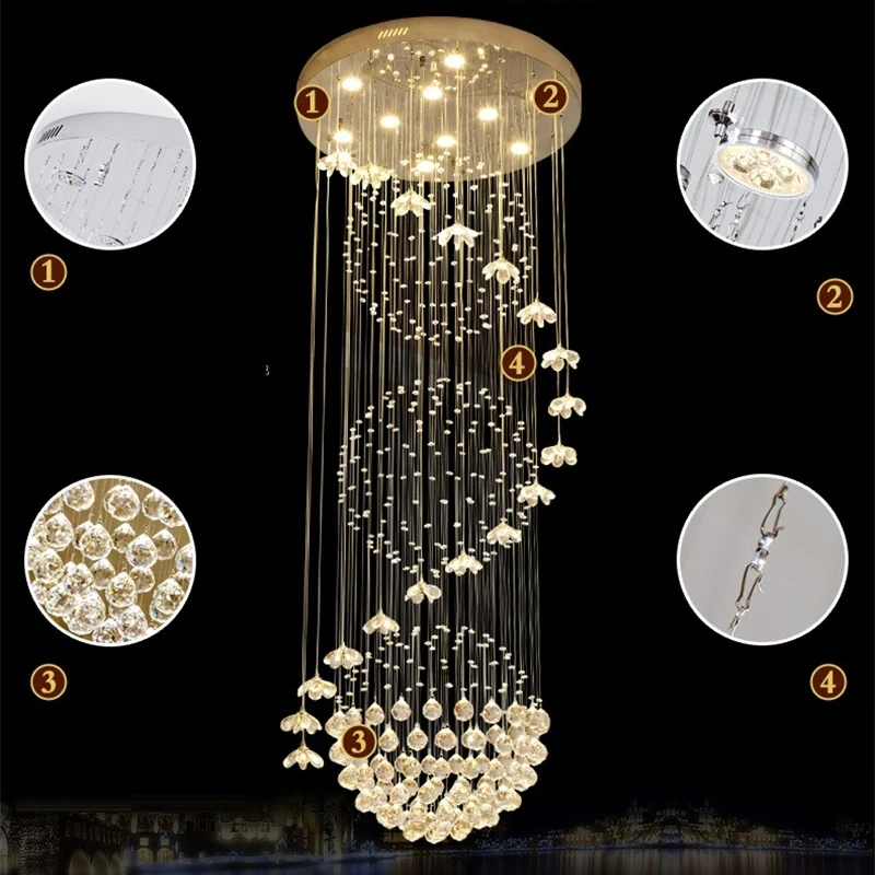 FUMAT-Crystal-Ceiling-Lamps-Clear-Flower-Stairway-Modern-Villa-GU10-Chandelier-Lighting-Hanging-Three-Dimmer-Fixture (3)