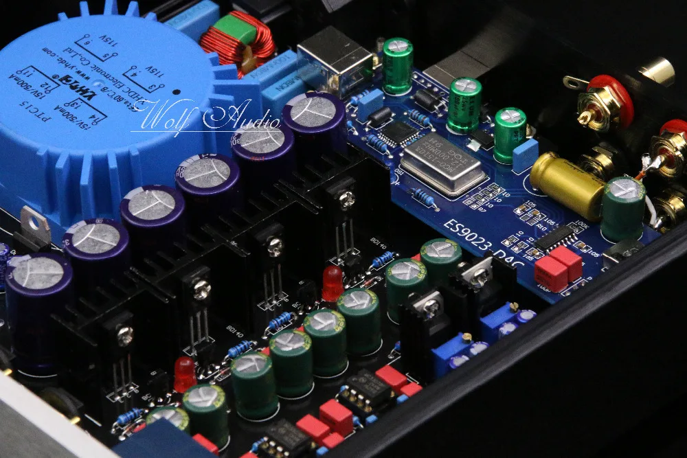 Готовая A2-PRO усилитель для наушников PCM2706+ ES9023 USB DAC HIFI Reference Beyerdynamic A2 Headhpone AMP