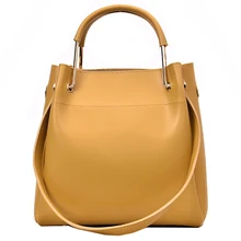 MONNET CAUTHY New Arrivals Female Bags Concise Fashion Occident Style Handbags Solid Color Yellow White Black Green Ladies Totes